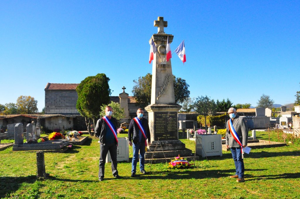 Commémoration du 11 novembre 2020