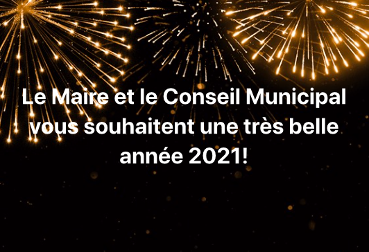 Voeux du maire 2021