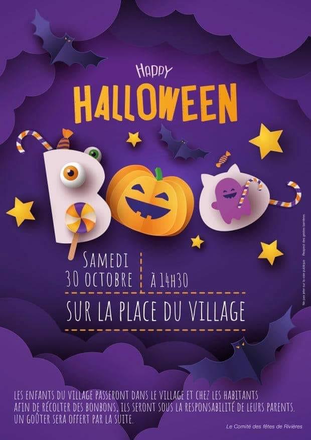 Le samedi 30 octobre. HALLOWEEN