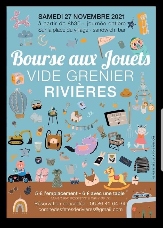 Le samedi 27 novembre.  Bourse aux Jouets