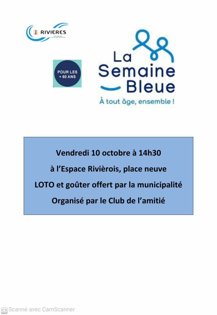 Semaine Bleue